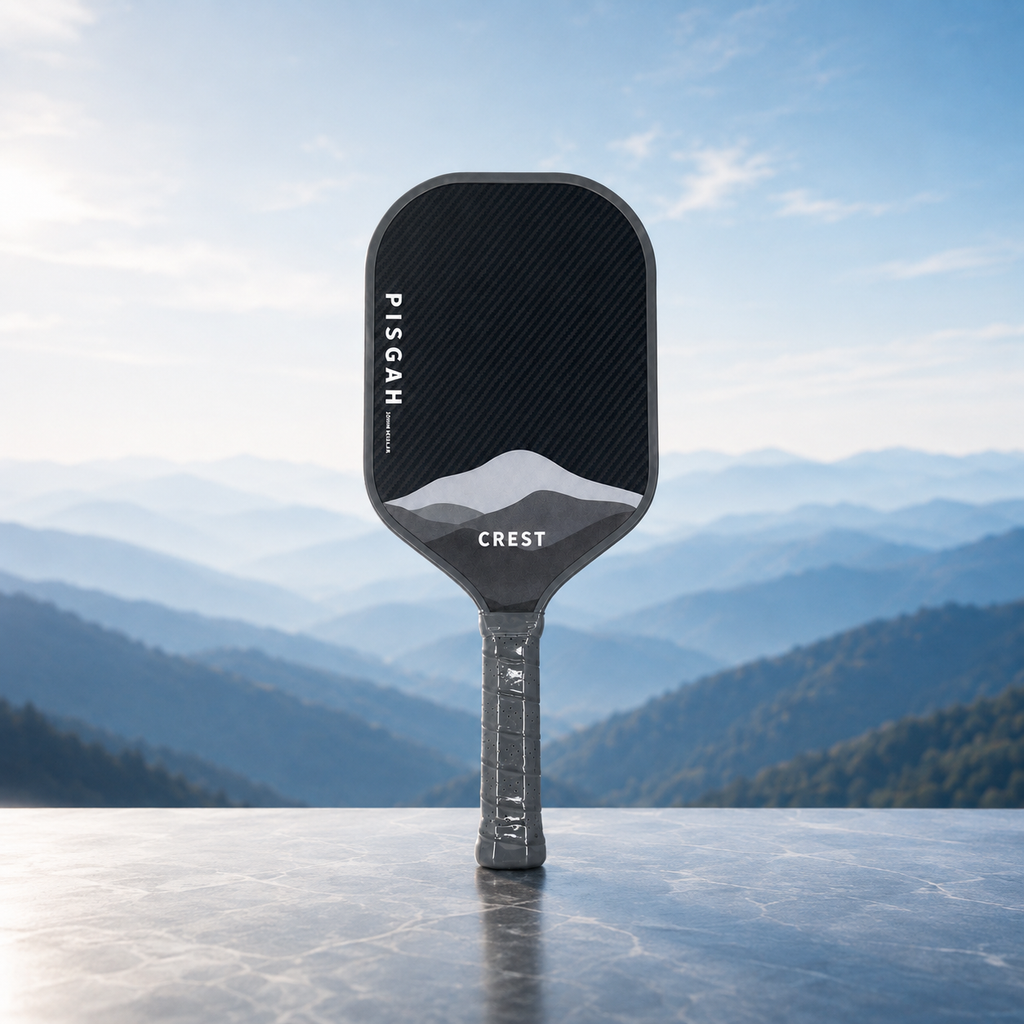 Pisgah Crest Pickleball Paddle — Kevlar Face, 16mm Core